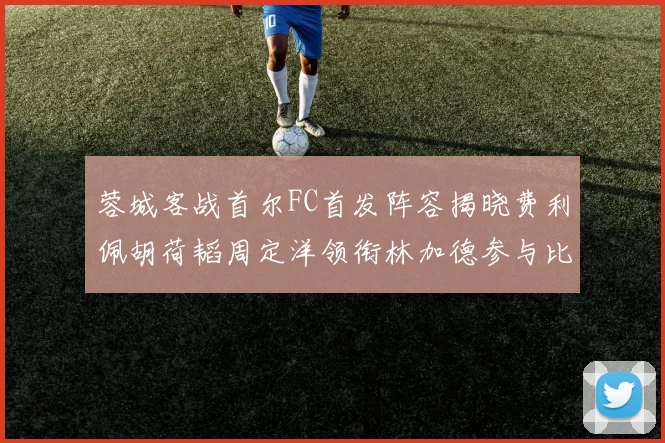 蓉城客战首尔FC首发阵容揭晓费利佩胡荷韬周定洋领衔林加德参与比赛